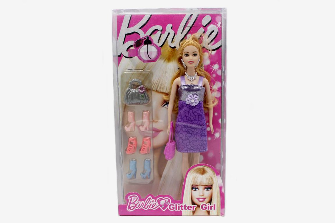 Barbie Glitter Girl Doll Purple (8655C-1)